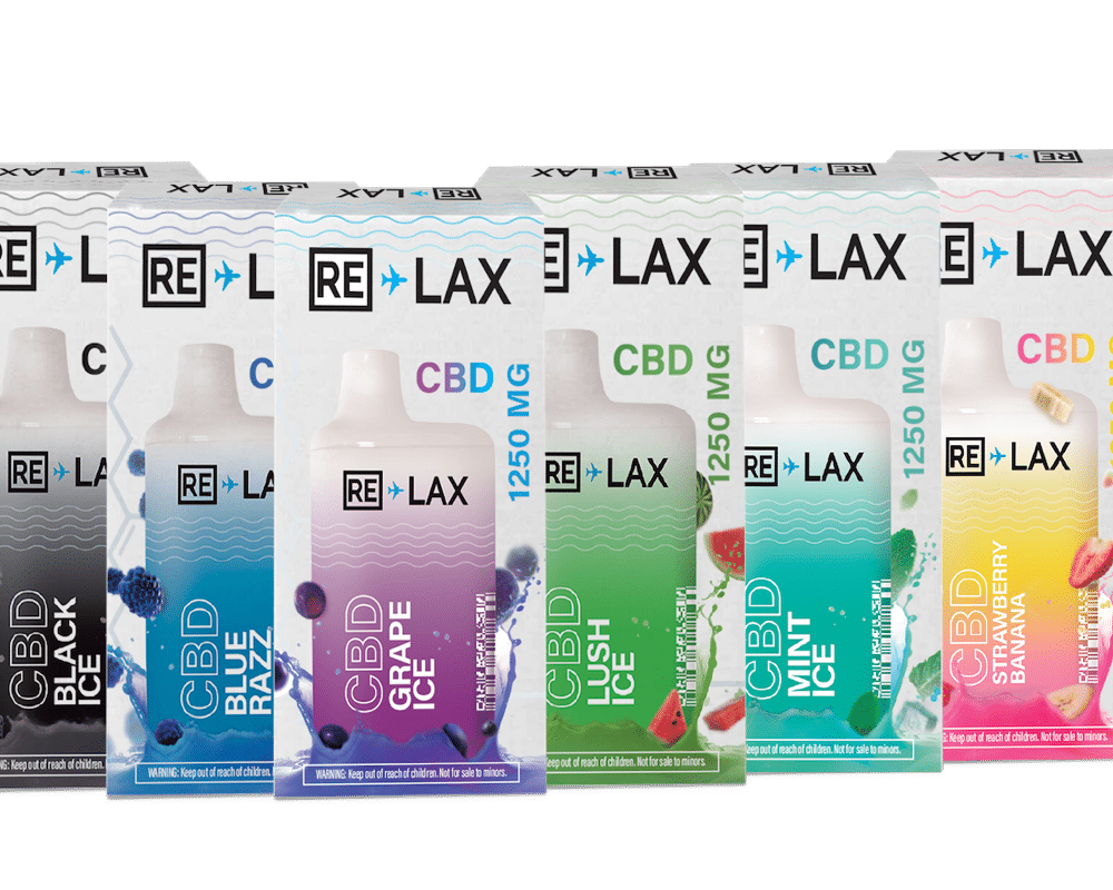 RE-LAX Vape Pen [1,250MG-CBD]