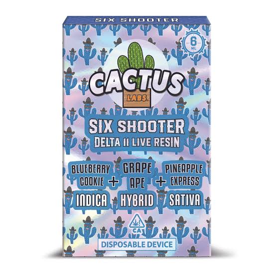 Cactus Labs Live Resin Six Shooter [6,000MG-D11]