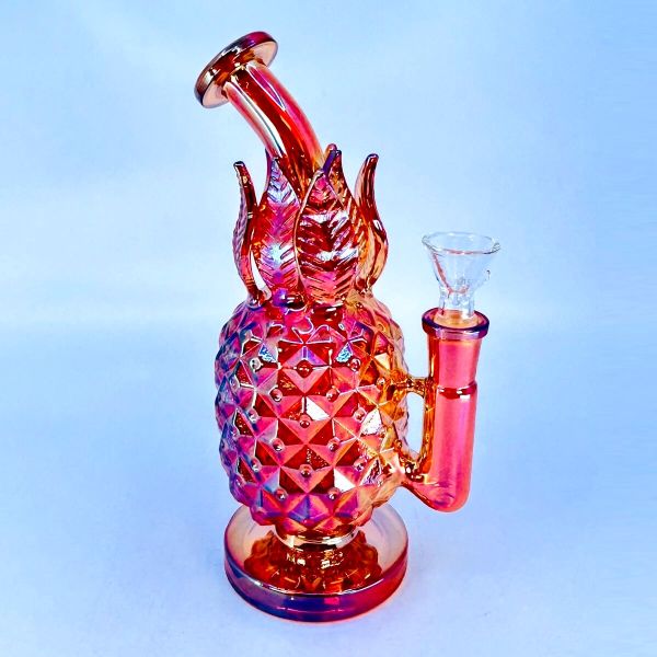 Pinapple Waterpipe - Bubbler Borosilicato