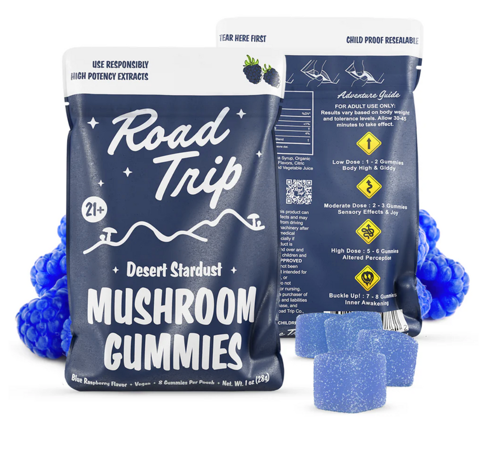 Desert Stardust Mushroom Gummies - Road Trip