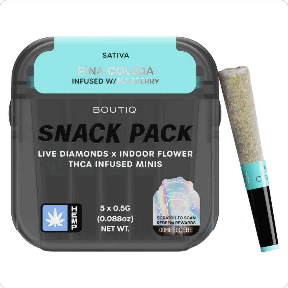 Boutiq Snack Pack [5 Joints-D9/THCA]