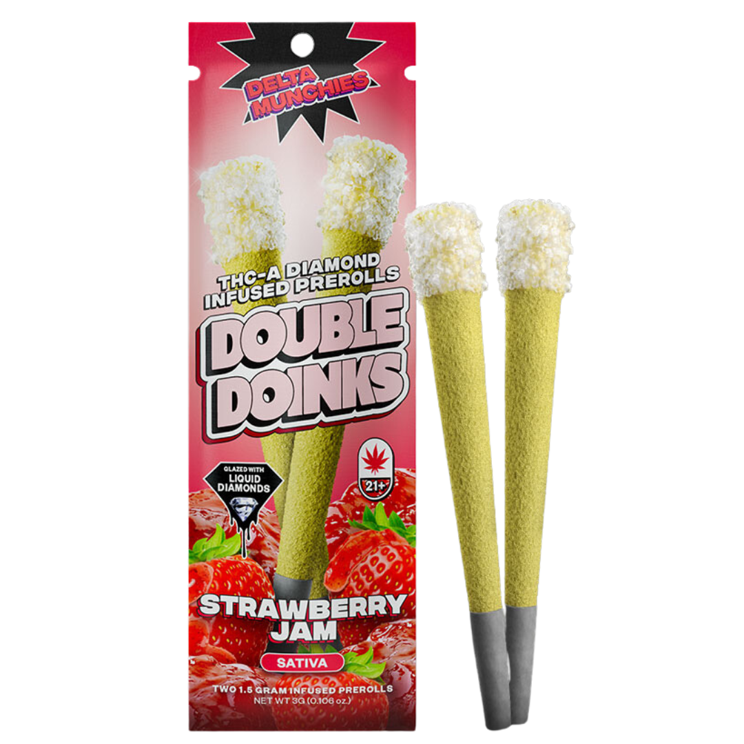 Delta Munchies THC-A Double Doinks [2PZ - 1.5G]