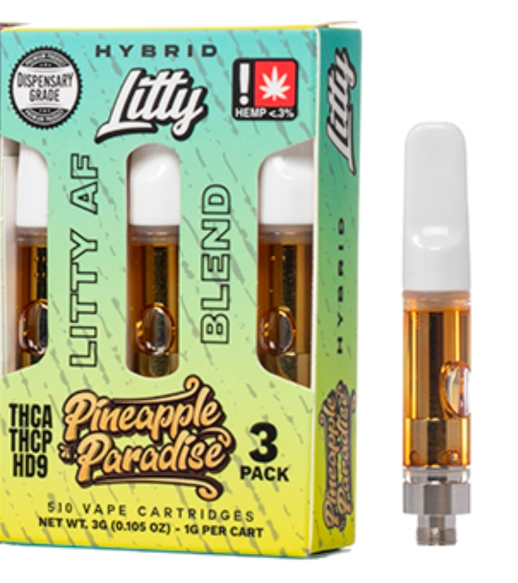 LITTY AF Blend - 1 CART [D9/THCA/THCP]