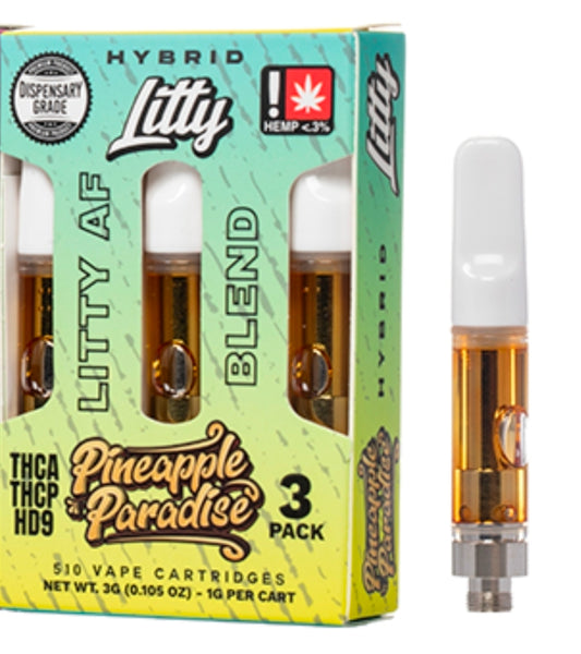 LITTY AF Blend - 1 CART [D9/THCA/THCP]