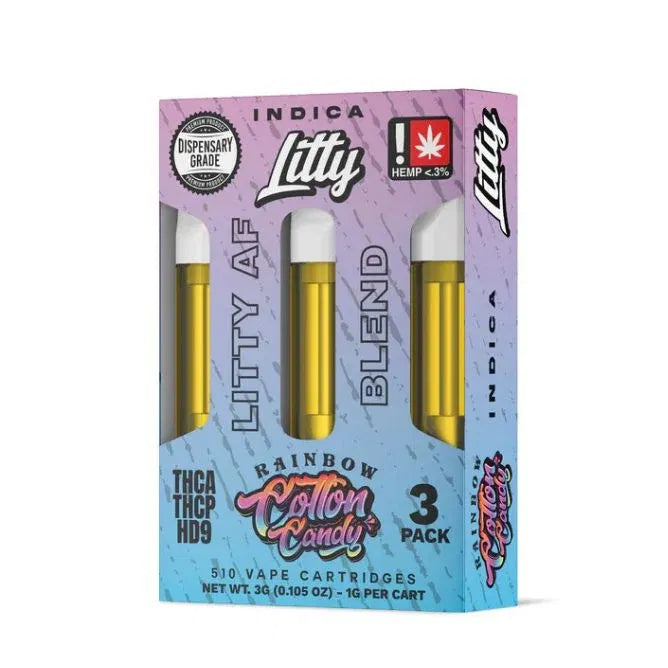 LITTY AF Blend - 3 PACK [D9/THCA/THCP]