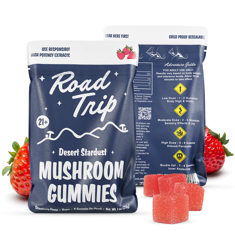 Desert Stardust Mushroom Gummies - Road Trip