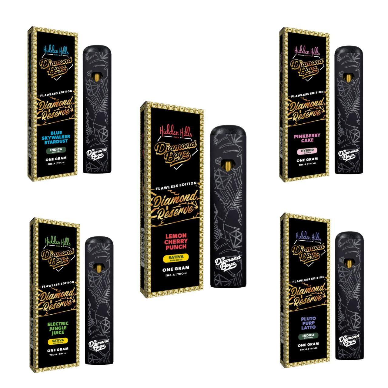 Hidden Hills x Diamond Boyz: Diamond Reserve [1G-THCH/THCA]