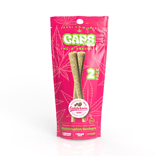 CAPS Indoor THC-A 1GM PRE-ROLLS [2PZ - 1G]