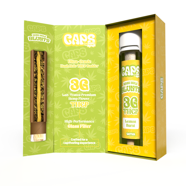 CAPS Hash Holes THC-P 3G PRE-ROLL [1PZ - 3G]