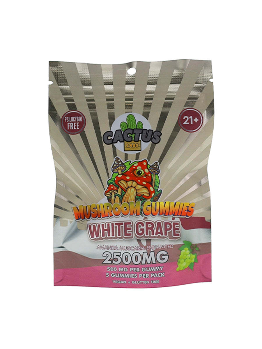 Mushroom Gummies 2500MG - Cactus Labs