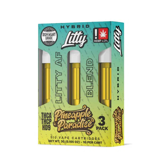 LITTY AF Blend - 3 PACK [D9/THCA/THCP]